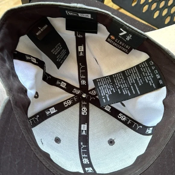 Authentic Harley Davidson sized baseball cap-size 7 3/8 or 58.7cm - Picture 2 of 3